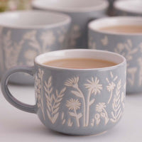 BLUE Mason Cash In The Meadow Flower Mug LS2
