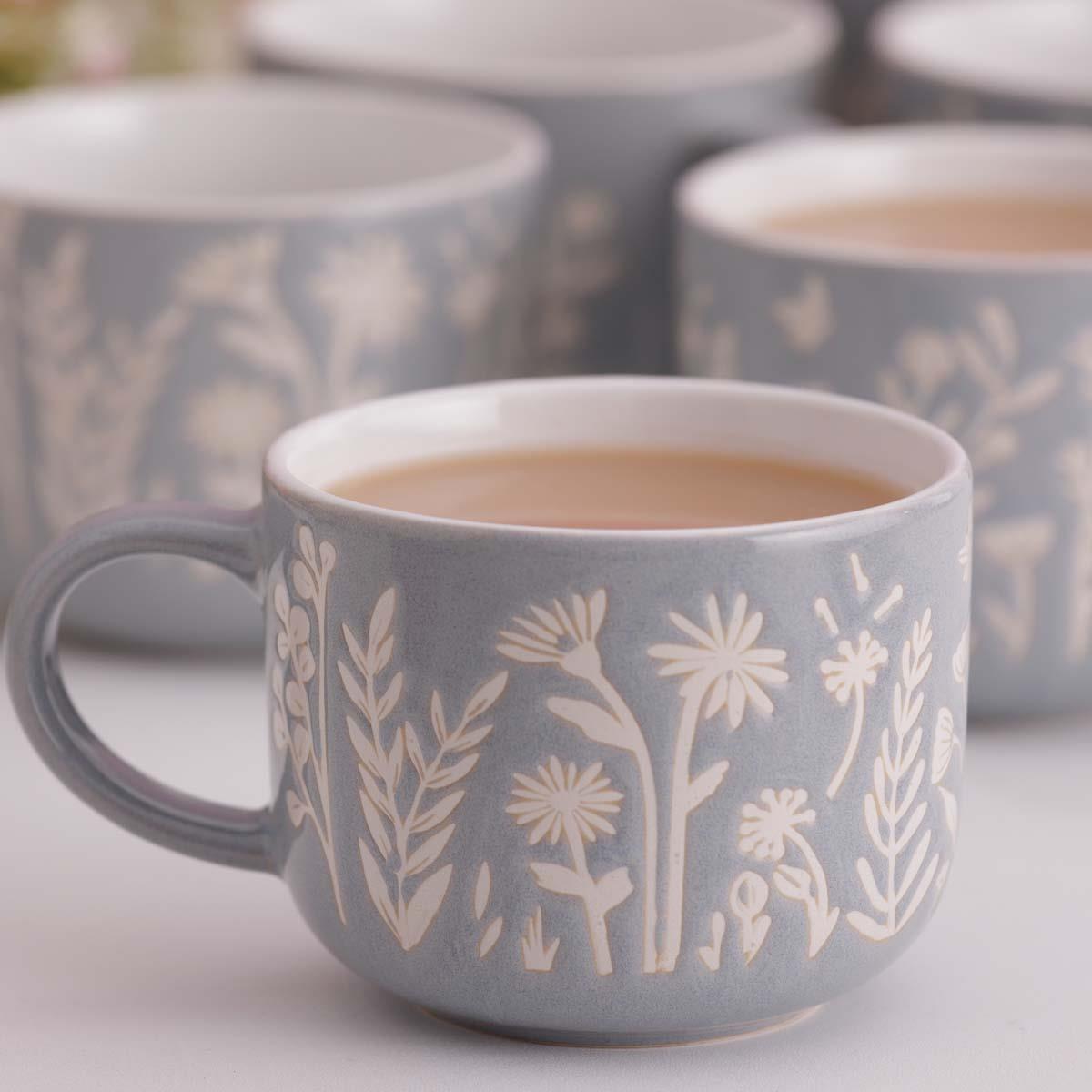 BLUE Mason Cash In The Meadow Flower Mug LS2