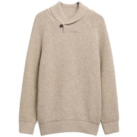 Barbour Mens Essential Fleck Shawl Neck Jumper