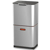 Stainless Steel Joseph Joseph Totem Max 60L Waste & Recycling Bin
