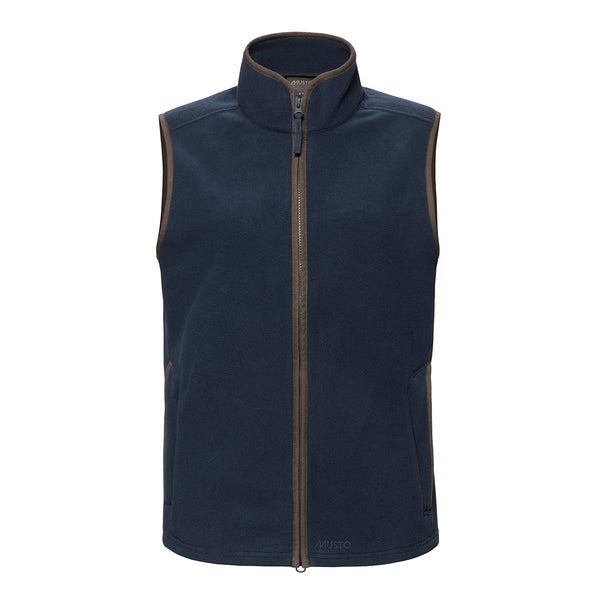 Navy Musto Womens Outdoor Country Fenland 200 Fleece Gilet