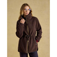 Joules Womens Longline Fleece Jacket