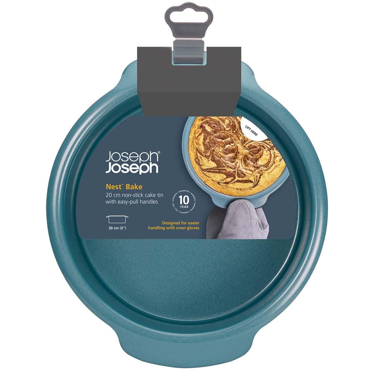 Joseph Joseph Nest Bake Set of 2 Round Cake Tins packaging
