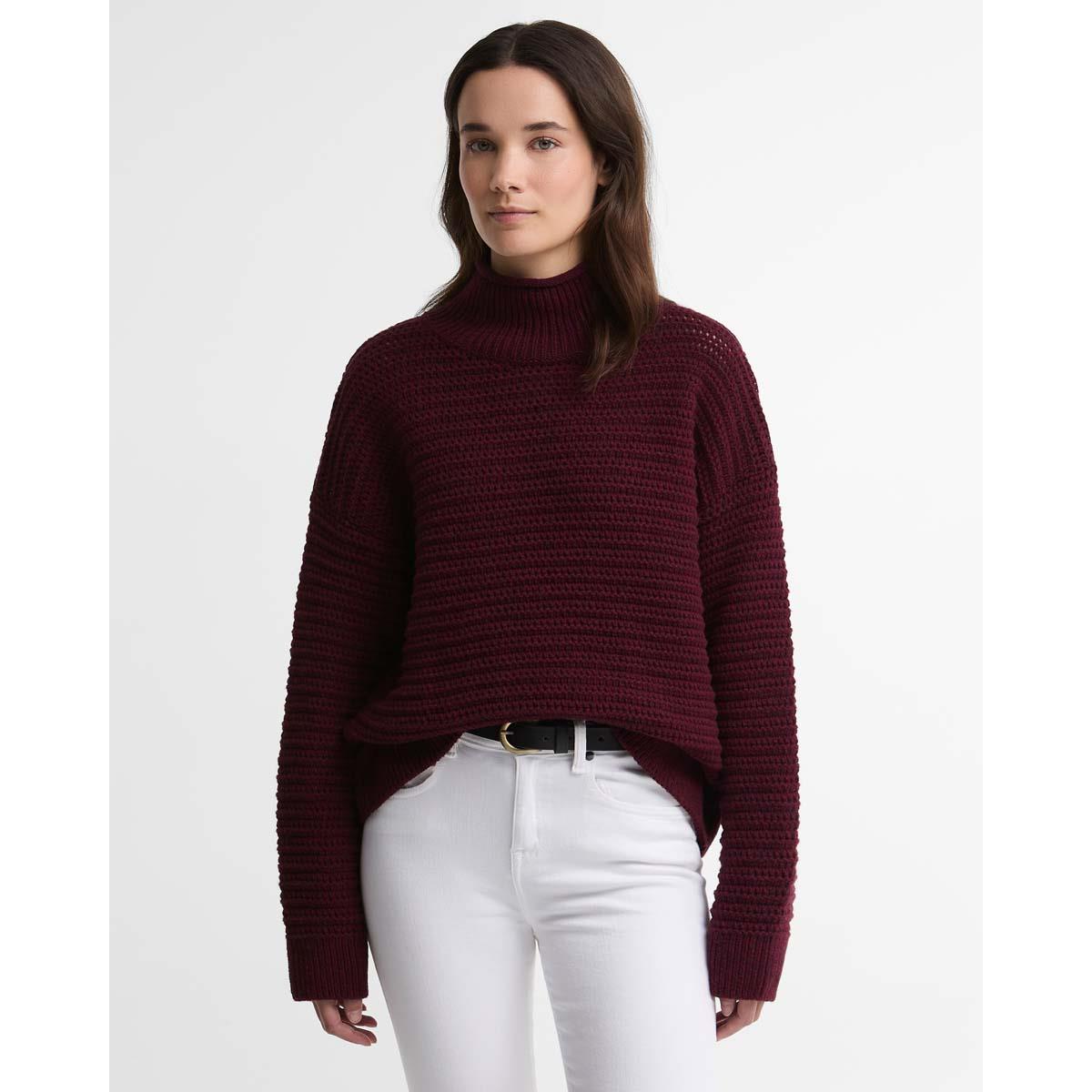 FIG Barbour Womens Rosamund Knitted Jumper FRONT