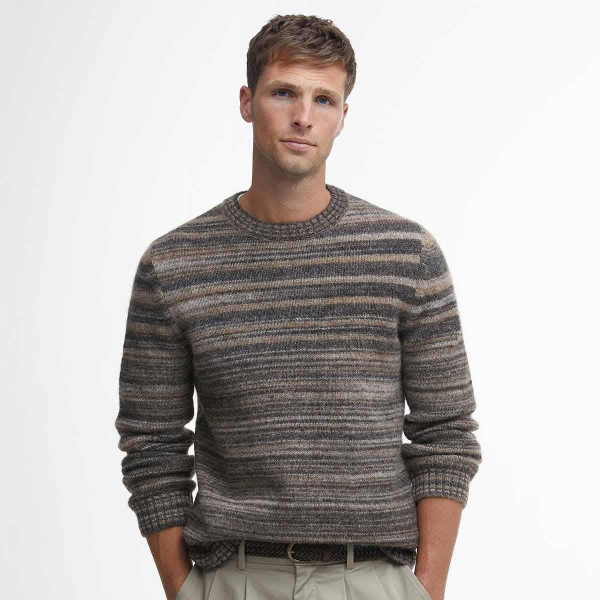 Barbour Mens Pateley Crew Neck Sweater