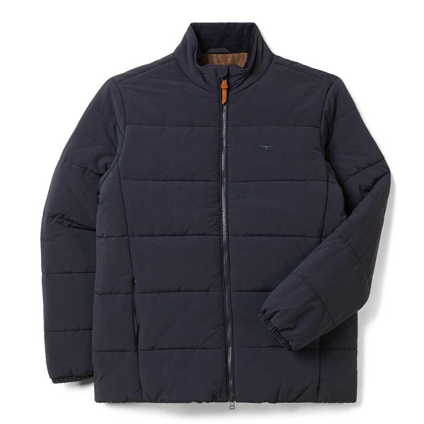 Navy R.M. Williams Mens Padstow Jacket