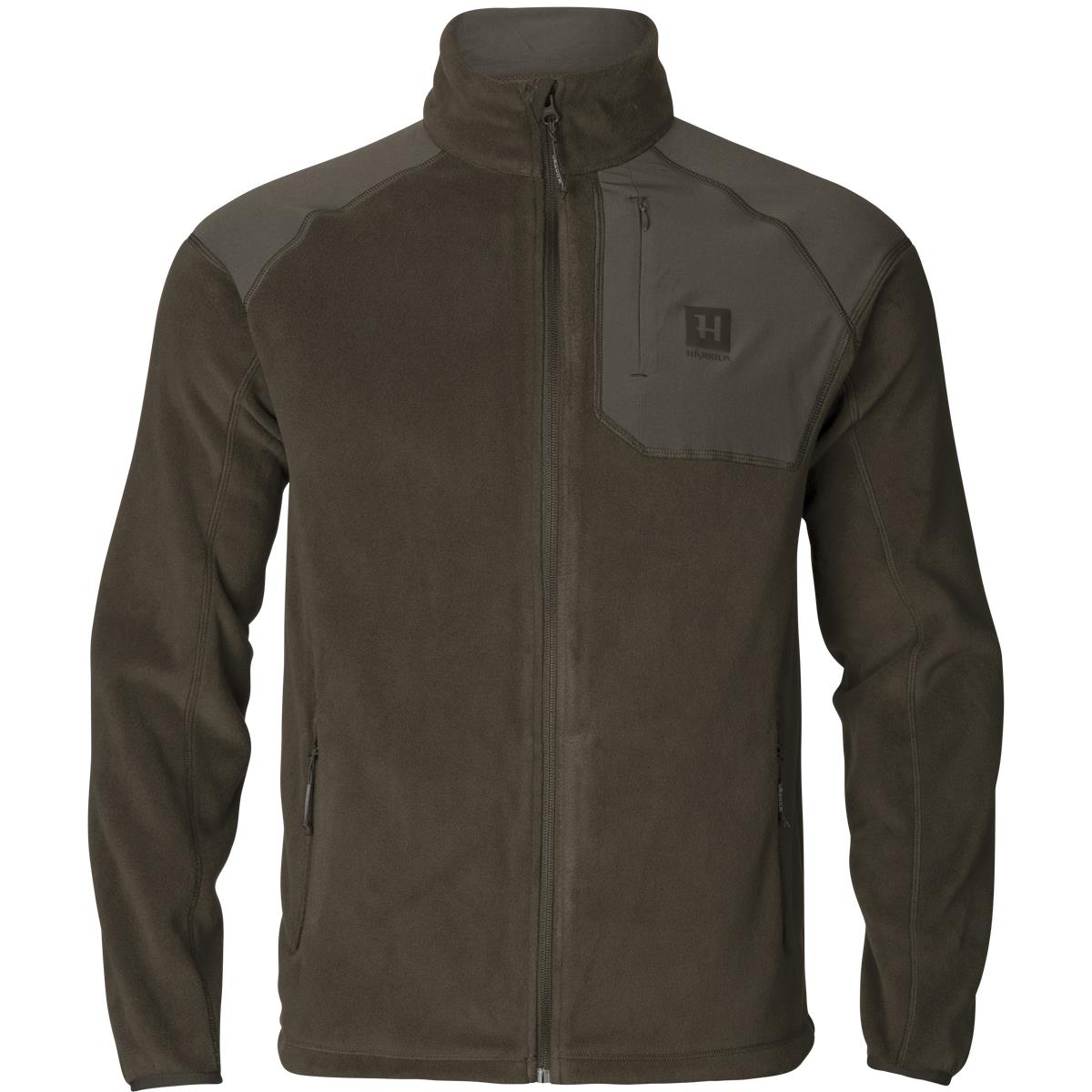 Shadow Brown Harkila Mens Venjan 2.0 Fleece Jacket