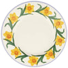 Emma Bridgewater Windblown Daffodils Medium 8.5 Inch Dinner Plate