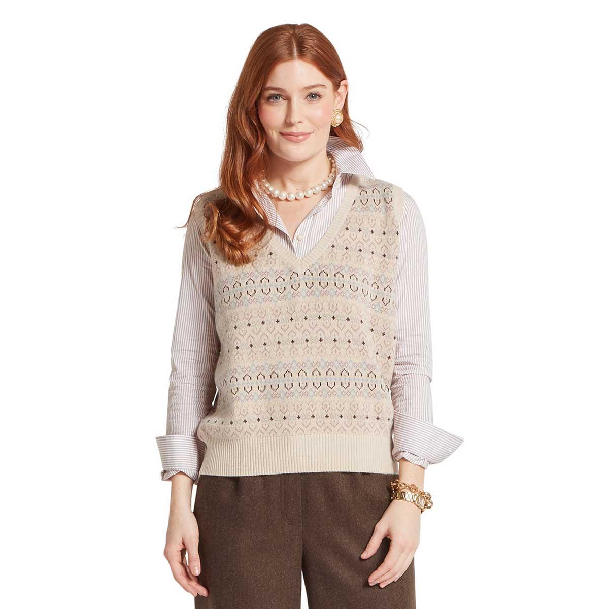 Schoffel Womens Tresness Fairisle Vest