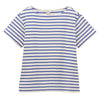 Blue Stripe Joules Womens Harbour Short Sleeve Top