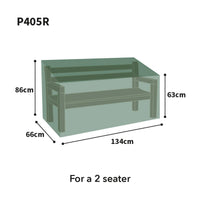 Bosmere Protector Bench Seat Cover size
