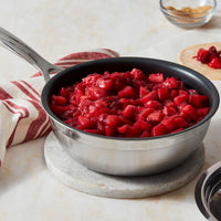Le Creuset 3-Ply Stainless Steel 20cm Non Stick Chefs Pan cooking
