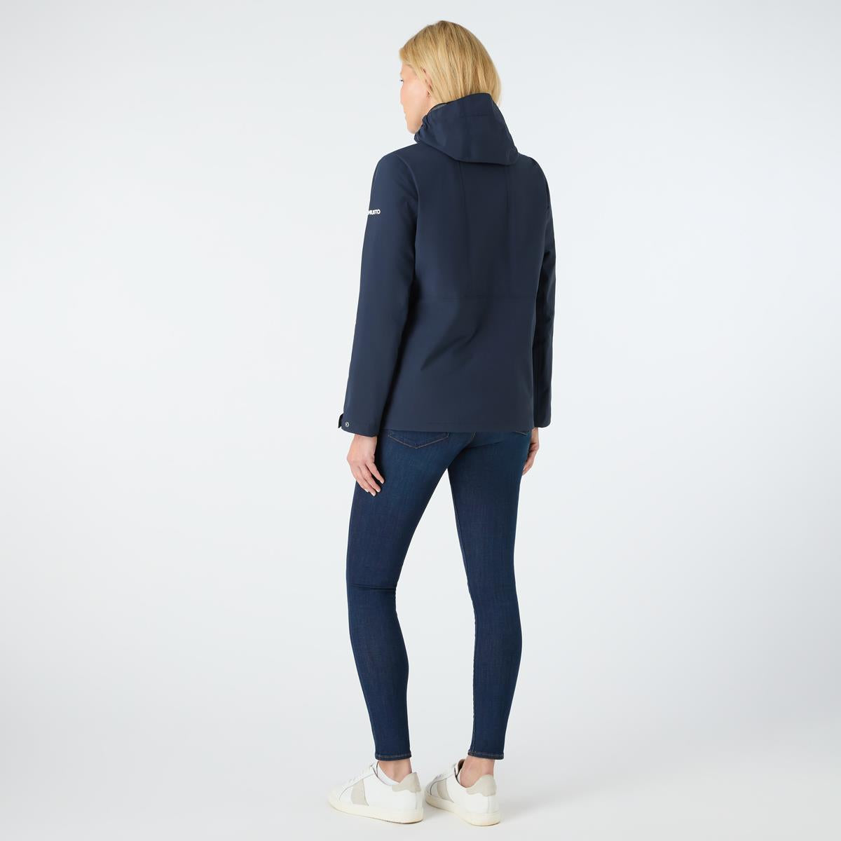 Musto Womens Marina Rain Jacket Navy