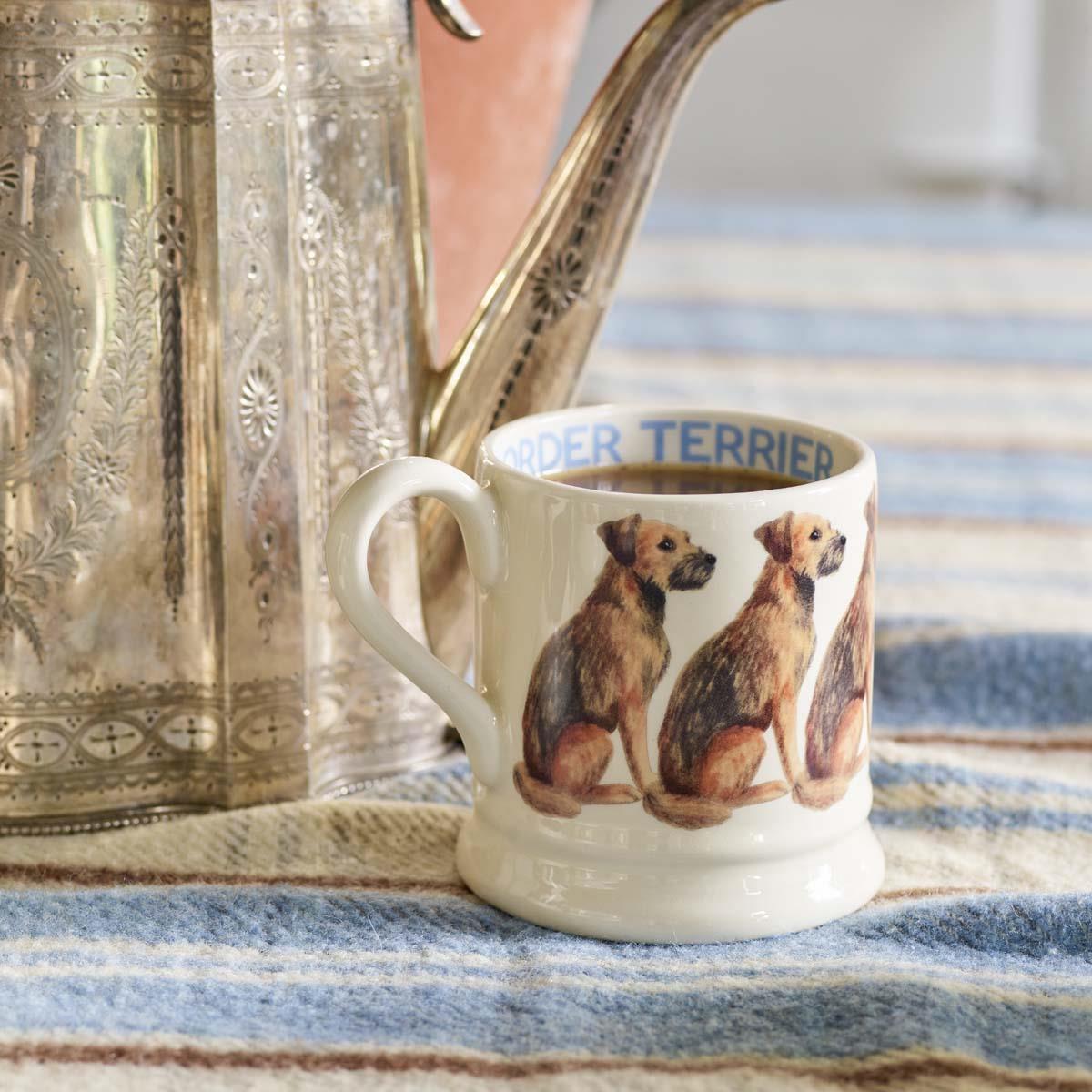 Emma Bridgewater Dogs Border Terrier Half Pint Mug LS2