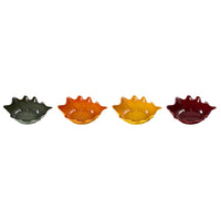 Le Creuset Stoneware Set of 4 Oak Leaf Mini Dishes