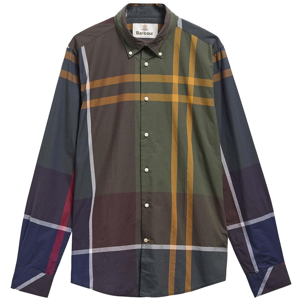 Classic Tartan Barbour Mens Oversized Tartan Dunoon Tailored Shirt