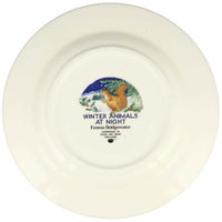 Emma Bridgewater Christmas Midnight Squirrel Medium 8.5 Inch Plate