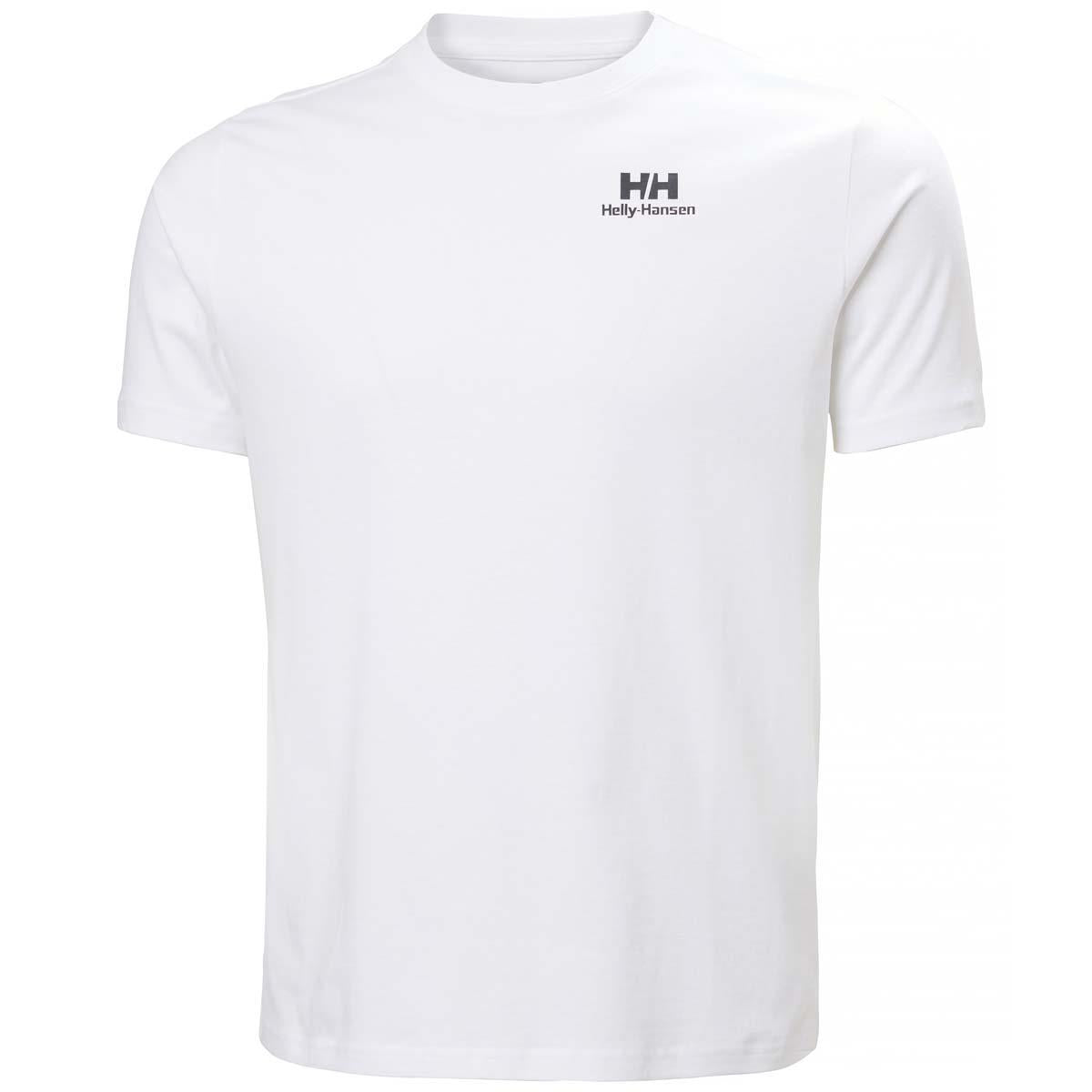 White Helly Hansen Mens Core T-Shirt 2.0
