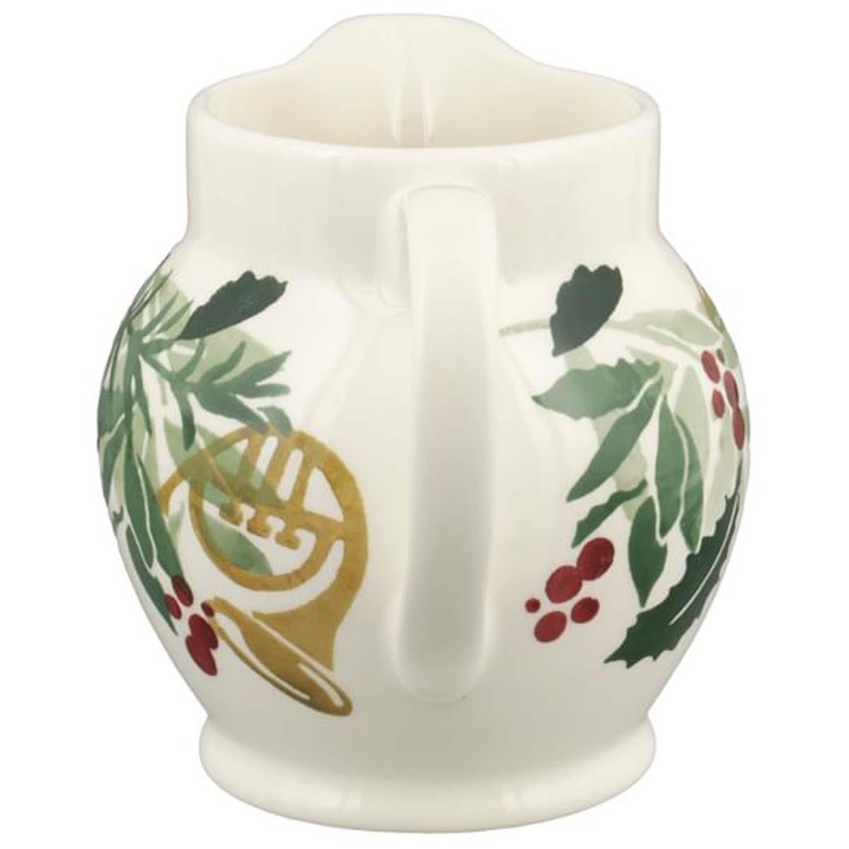 Emma Bridgewater Christmas Bring in the Green Half Pint Jug