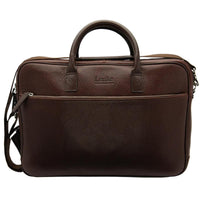 Brown Grain Leather Loake Westminster Briefcase