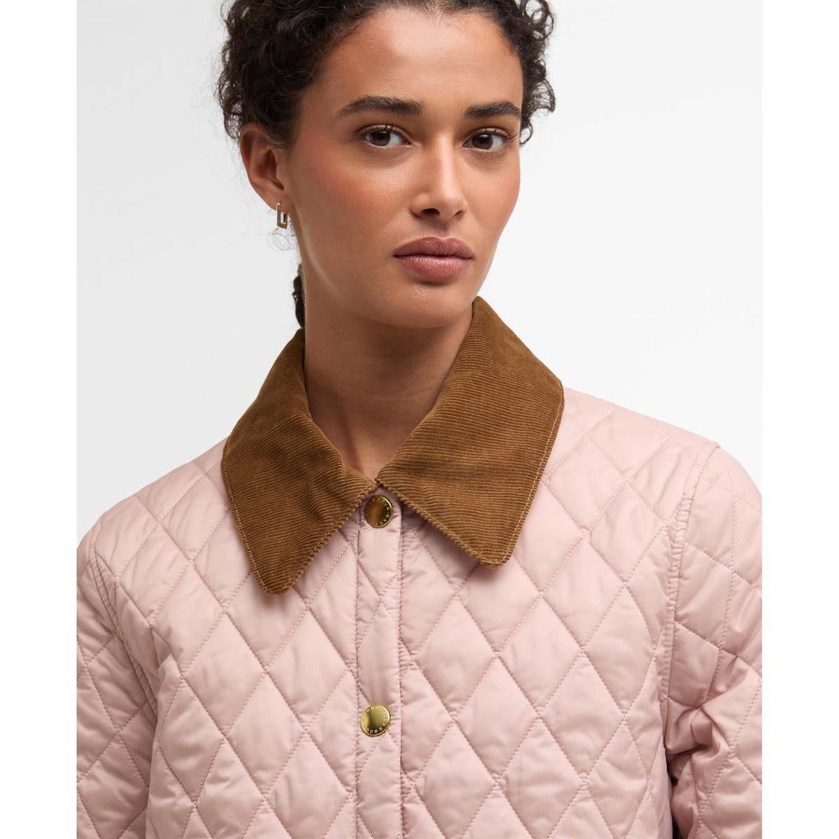 Barbour Womens Icons Cropped Liddesdale Quilted Jacket