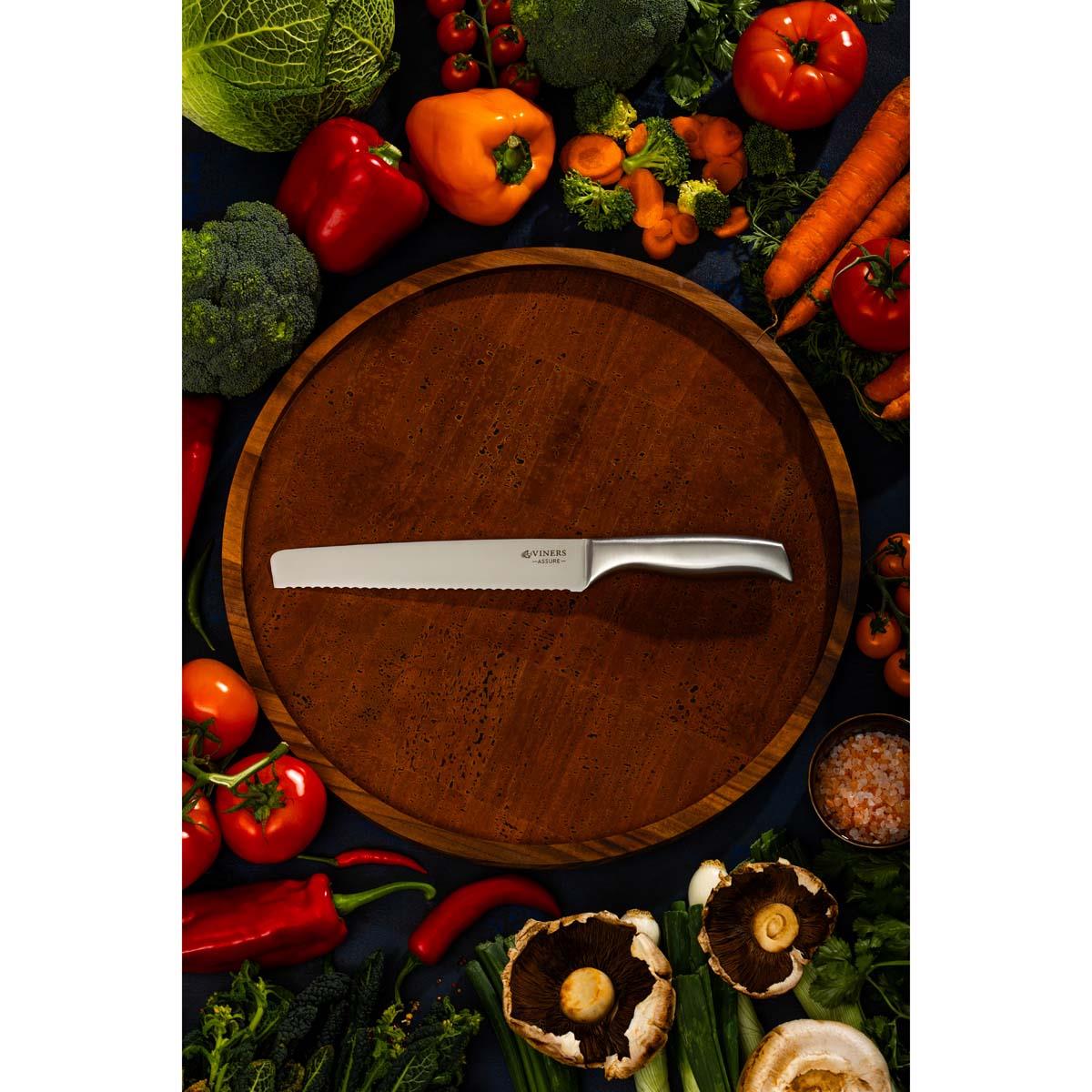 Viners Assure Stainless Steel Bread Knife