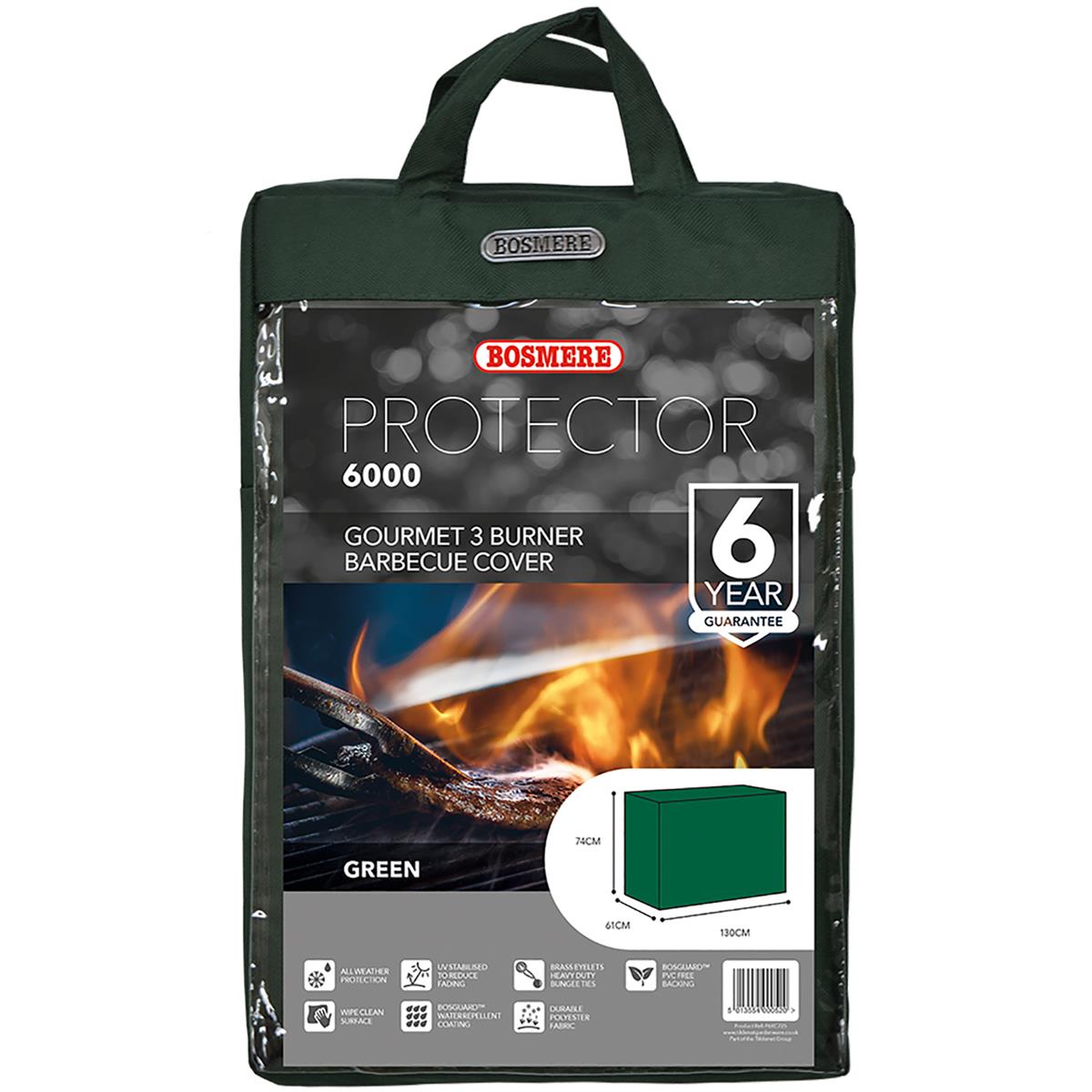 Bosmere Protector 6000 Gourmet 3 Burner Barbecue Cover