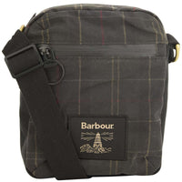 Barbour Field Tartan Wax Crossbody Bag