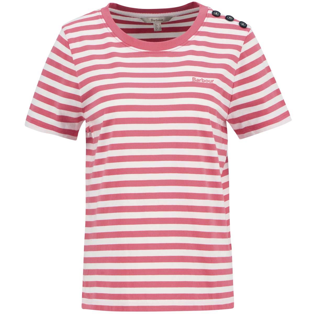 Pink Punch/Cloud Barbour Womens Ferryside Top