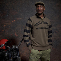 Triumph Mens Highly Zip Neck