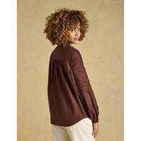 Joules Womens Melanie Ruffle Blouse