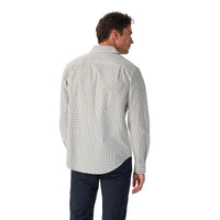 R.M. Williams Mens Newland Poplin Check Shirt