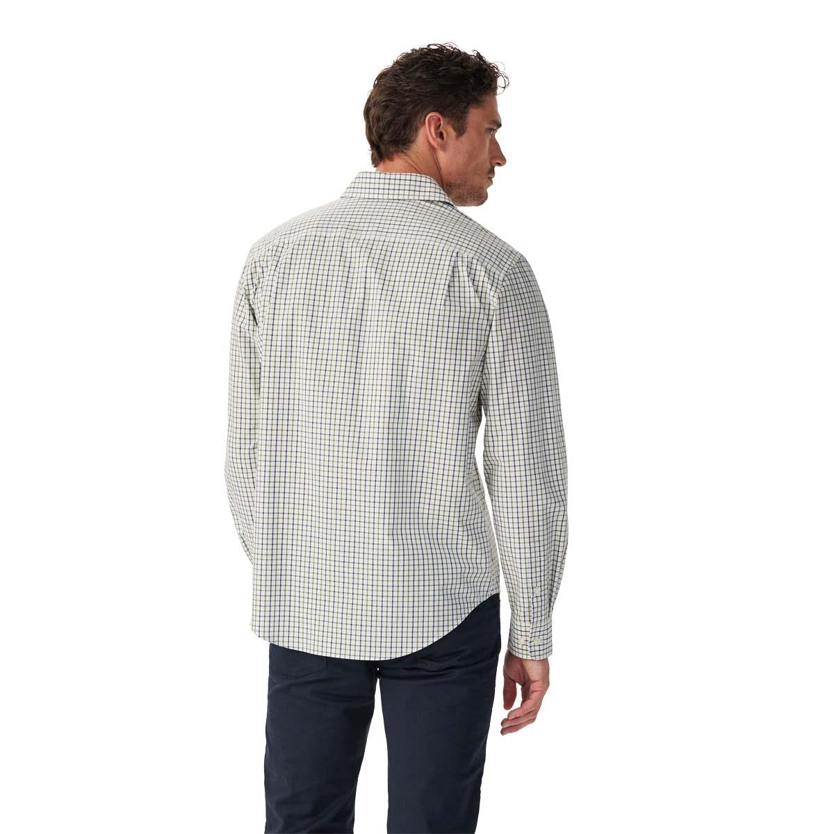 R.M. Williams Mens Newland Poplin Check Shirt
