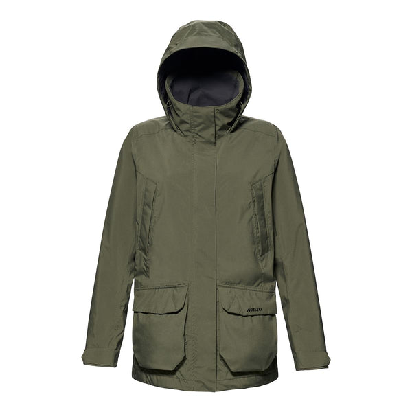 Deep Green Musto Womens Outdoor Country Fenland Stretch Waterproof Coat