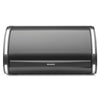 Black Brabantia Roll Top Bread Bin Medium