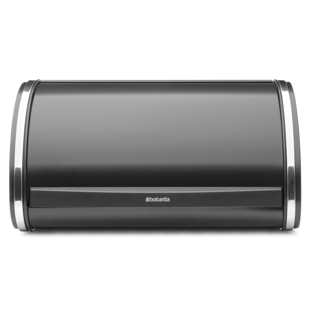 Black Brabantia Roll Top Bread Bin Medium