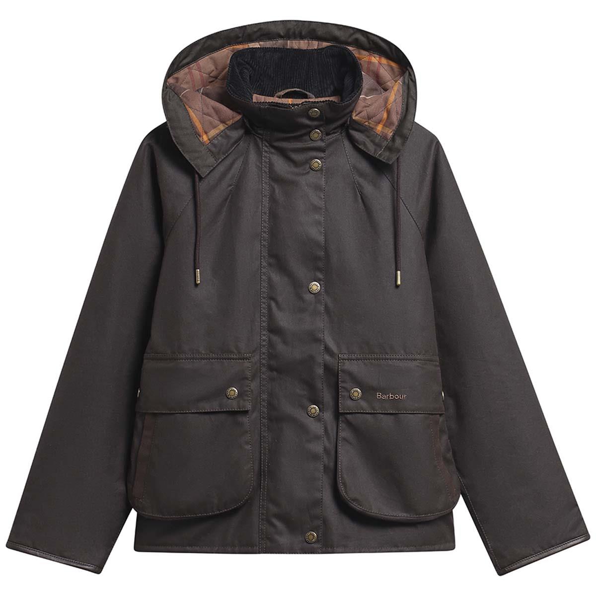 Rustic/Muted Barbour Womens Georgette Wax Jacket