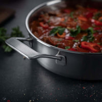 Kuhn Rikon Culinary Fiveply Saute Pan Uncoated LS2