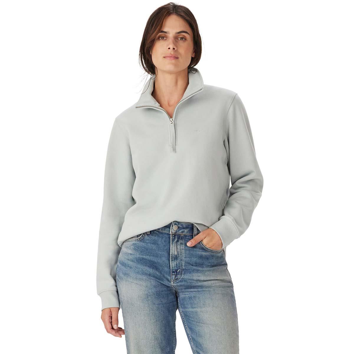 R.M. Williams Womens Trickett Zip Neck Sweatshirt