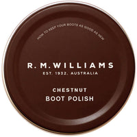 Chestnut R.M. Williams Stockmans Boot Polish
