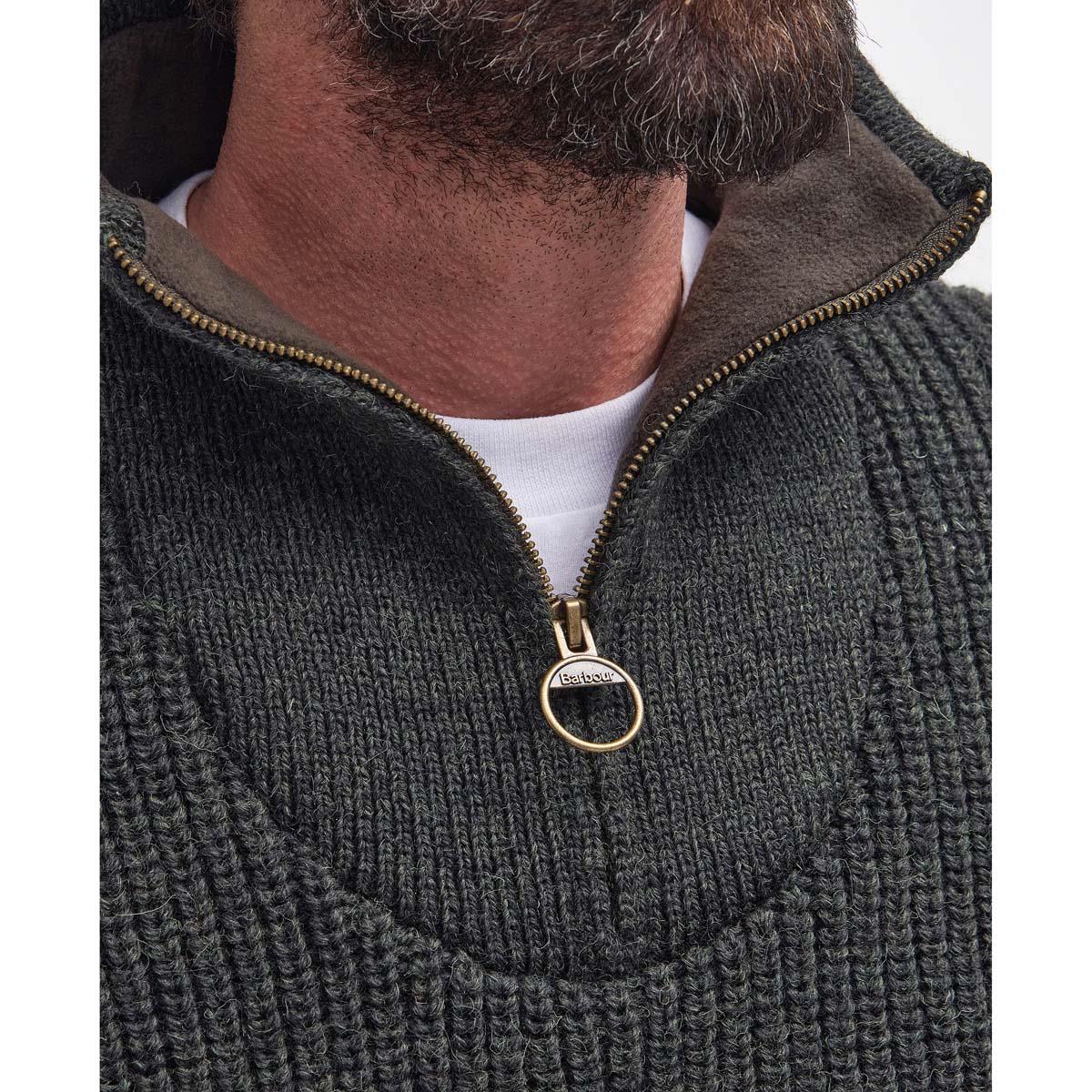 Barbour Mens New Tyne Half Zip Sweater