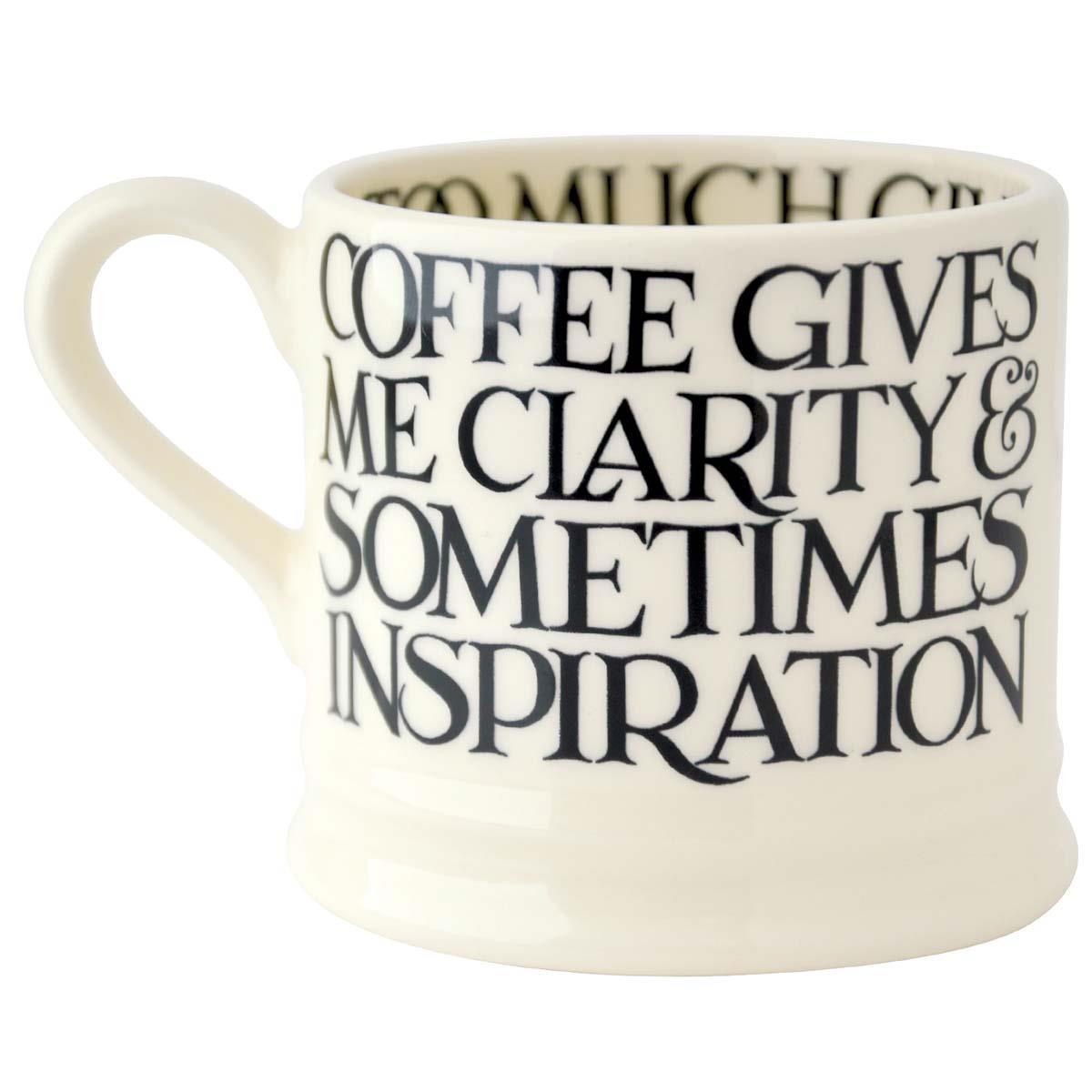 Emma Bridgewater Black Toast Small Mug RIGHT