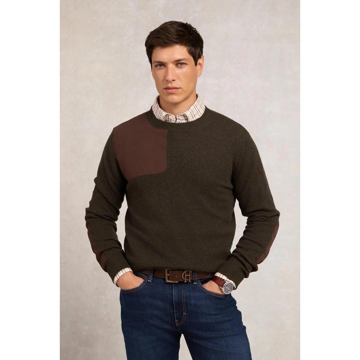 Holland Cooper Mens Country Crew Neck Knit Jumper