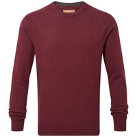 Schoffel Mens Calton Cotton Cashmere Crew Jumper