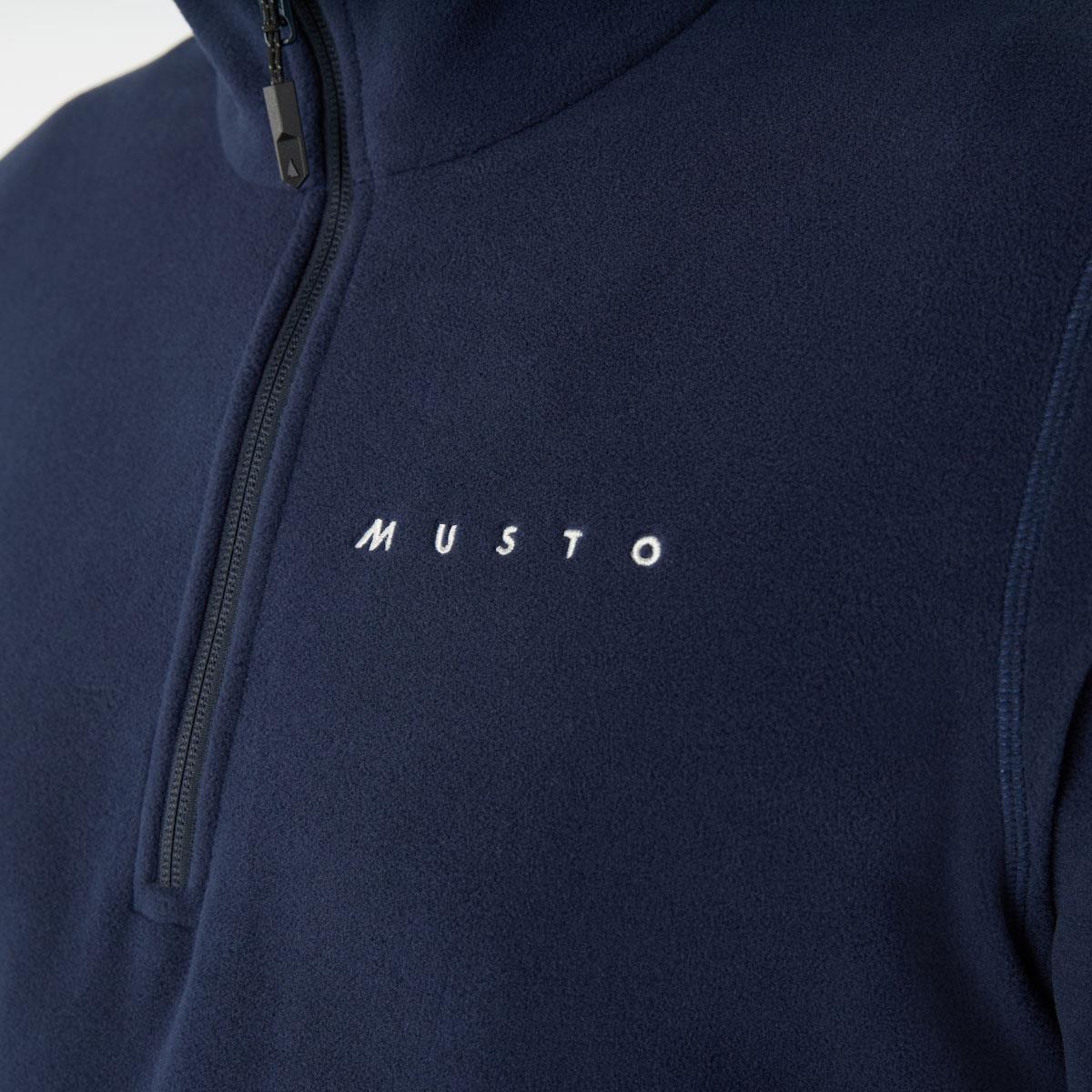 Navy Musto Mens EVO Polartec 200 Fleece Chest