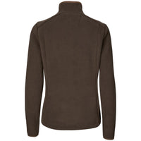 Demitasse Brown Harkila Womens Sandhem Sherpa Fleece Jacket Back