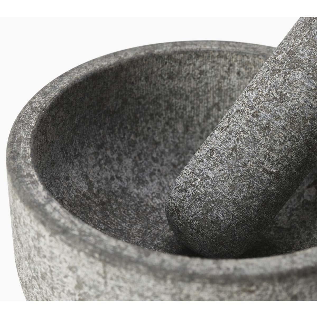 Joseph Joseph Dash Pestle and Mortar With Bamboo Lid Pestle in Mortar