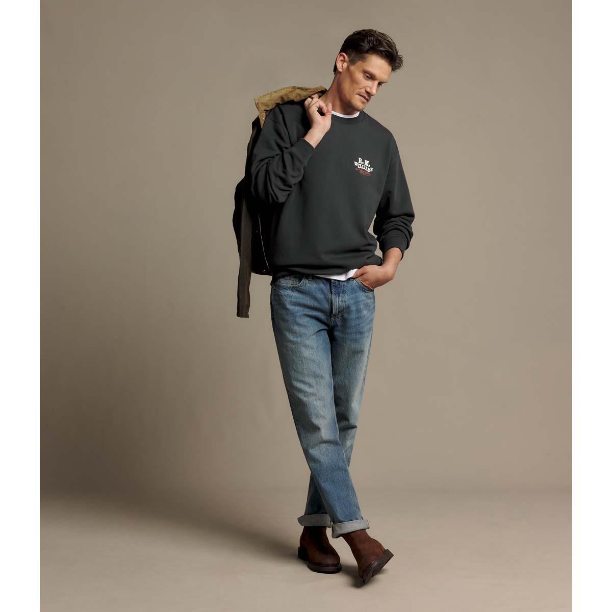 R.M. Williams Mens Kandos Crew Sweatshirt