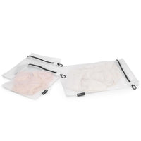 White /Grey Brabantia Wash Bags Set Of 3
