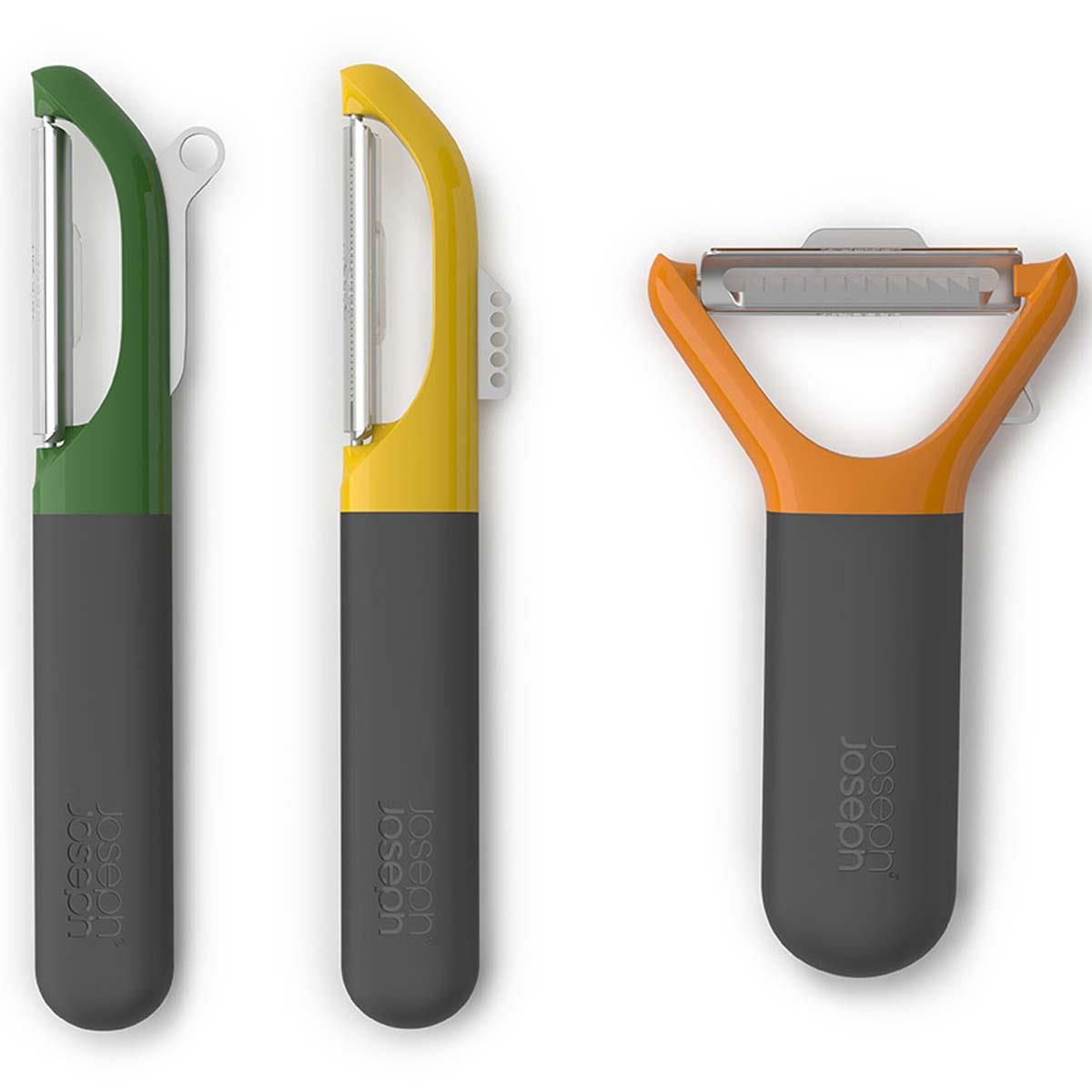 Dark Green Joseph Joseph Multi-Peel Straight Peeler close